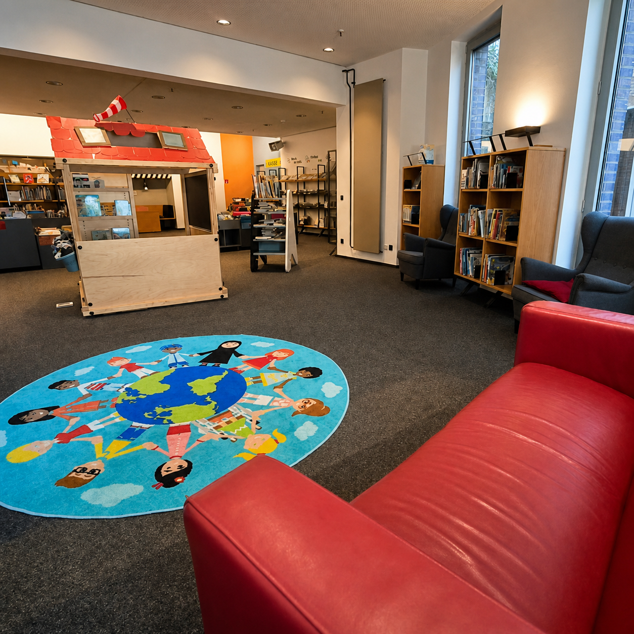 Stadtbücherei Münster Kinderbereich