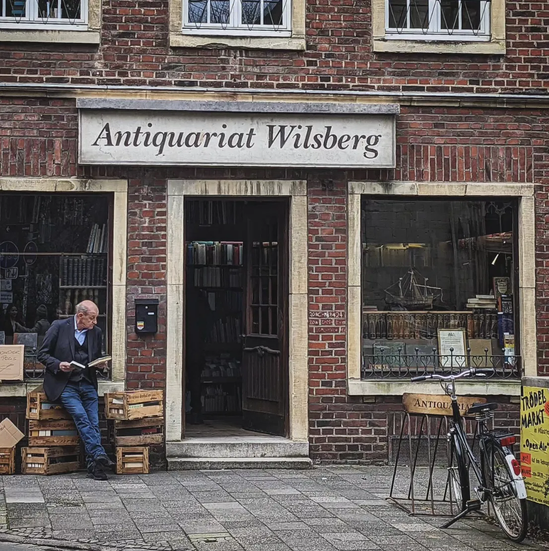 Antiquariat Solder Wilsberg Kulisse Münster